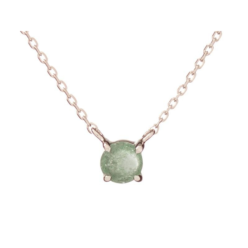 Collana quarzo verde — per connetterti al naturale