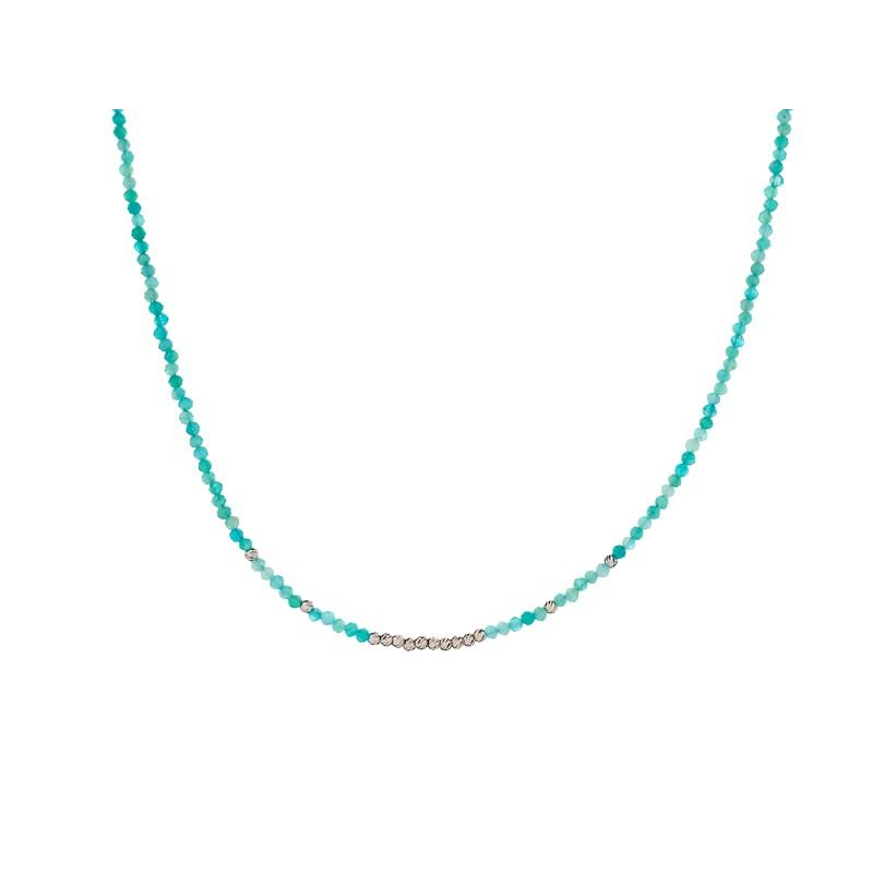 Collana amazzonite blu — per evocare l'oceano