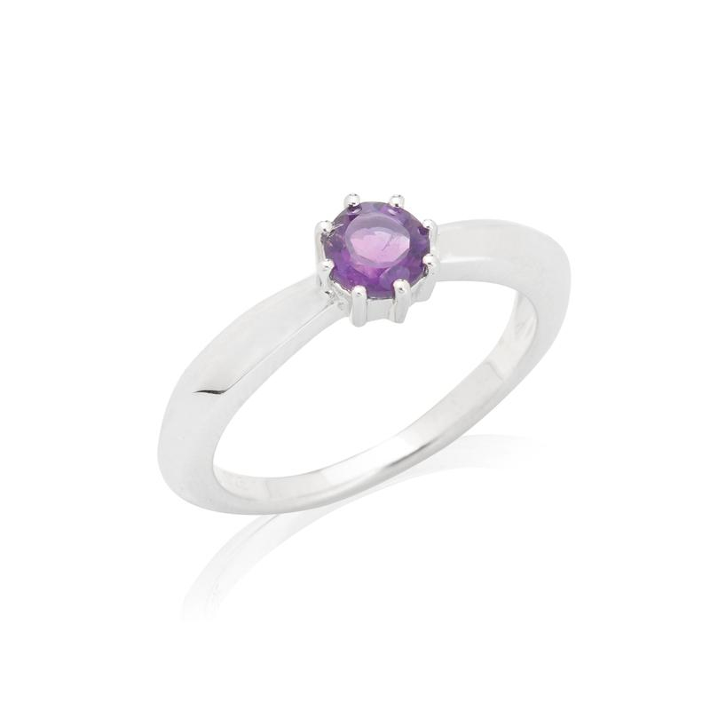 Anello ametista viola — per portare con te un'intenzione