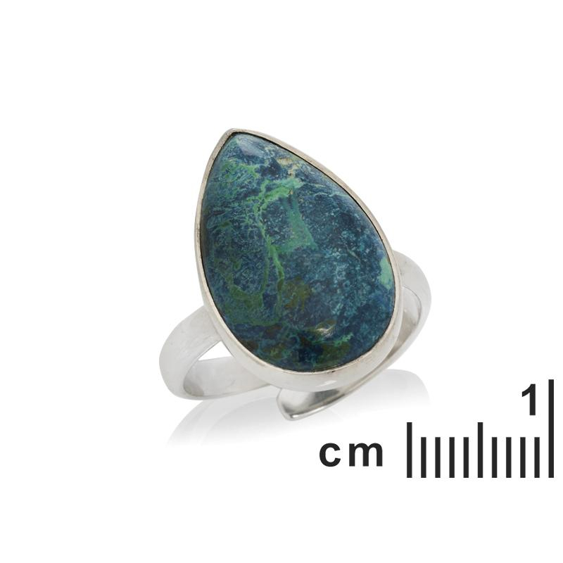 Anello Shattuckite Blu — Per Portare Con Te Un Intenzione — foto 1