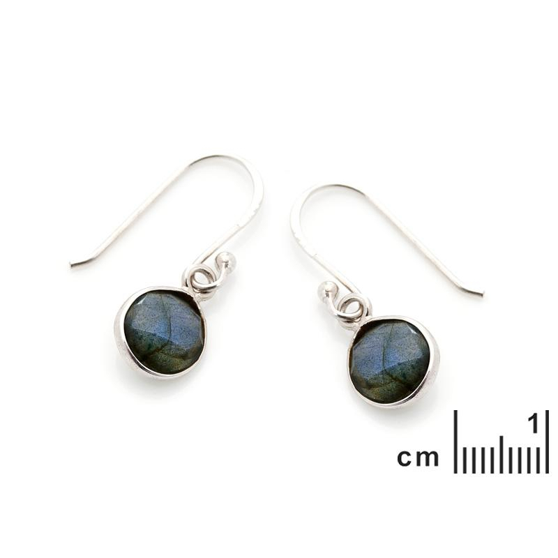 Orecchini multicolore labradorite — per evocare le tue radici naturale — foto 1