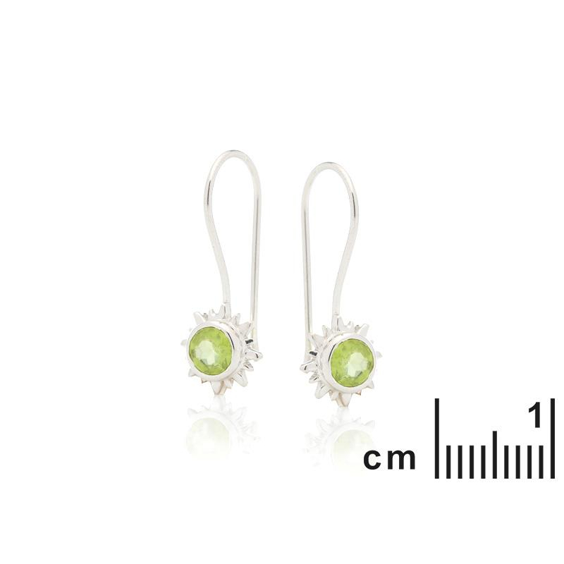 Orecchini peridoto verde — ricordo da tenere stretto — foto 1