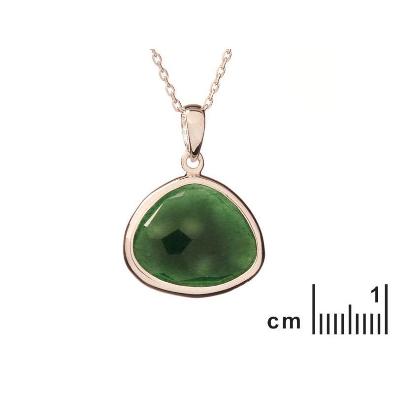 Collana avventurina verde — per un viaggio interiore — foto 1