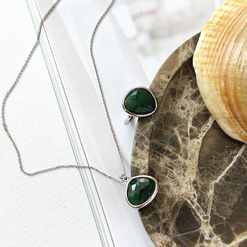Collana avventurina verde — per un viaggio interiore — foto 2