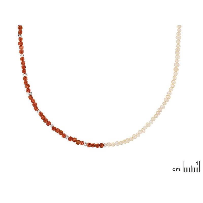 Collana arenaria rossa — per evocare l'inviolabile — foto 1