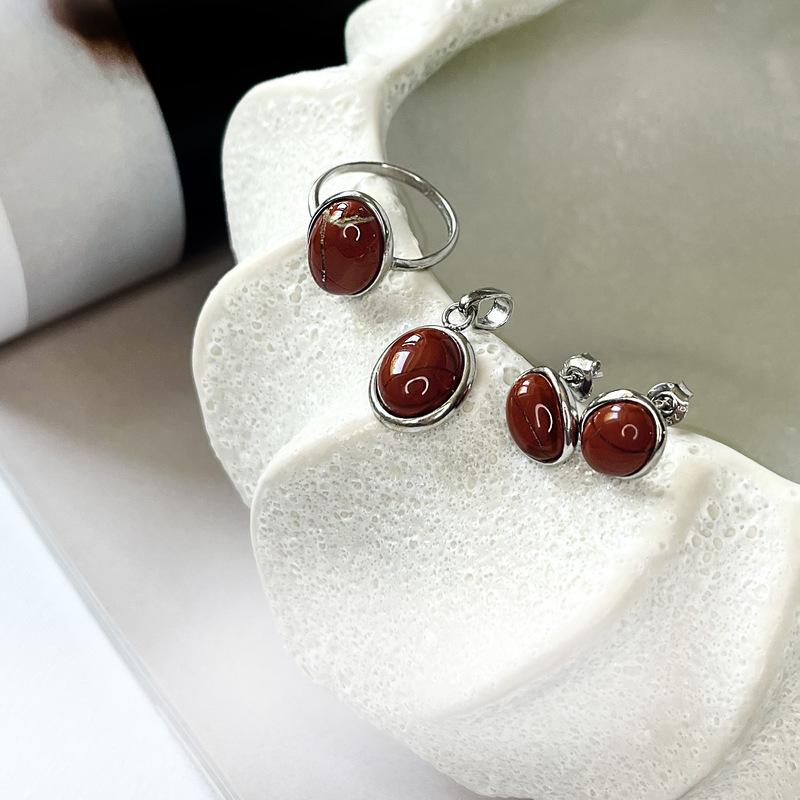 Anello diaspro rosso — per portare con te un'intenzione — foto 2
