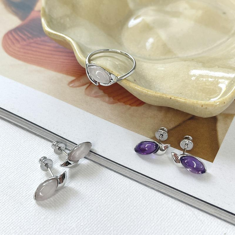 Anello quarzo rosa — per trasmettere amore (cod. 13272) — foto 1