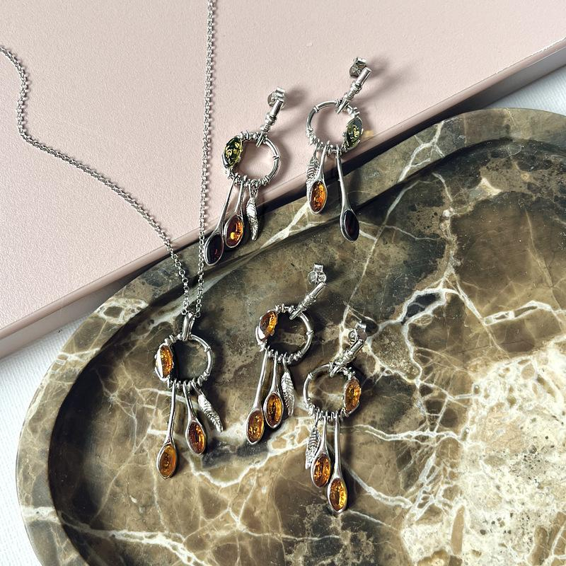 Collana ambra multicolore — per raccontare storie — foto 2