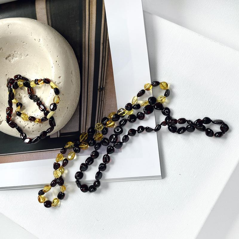 Collana ambra cognac naturale baltica — per custodire i ricordi — foto 3