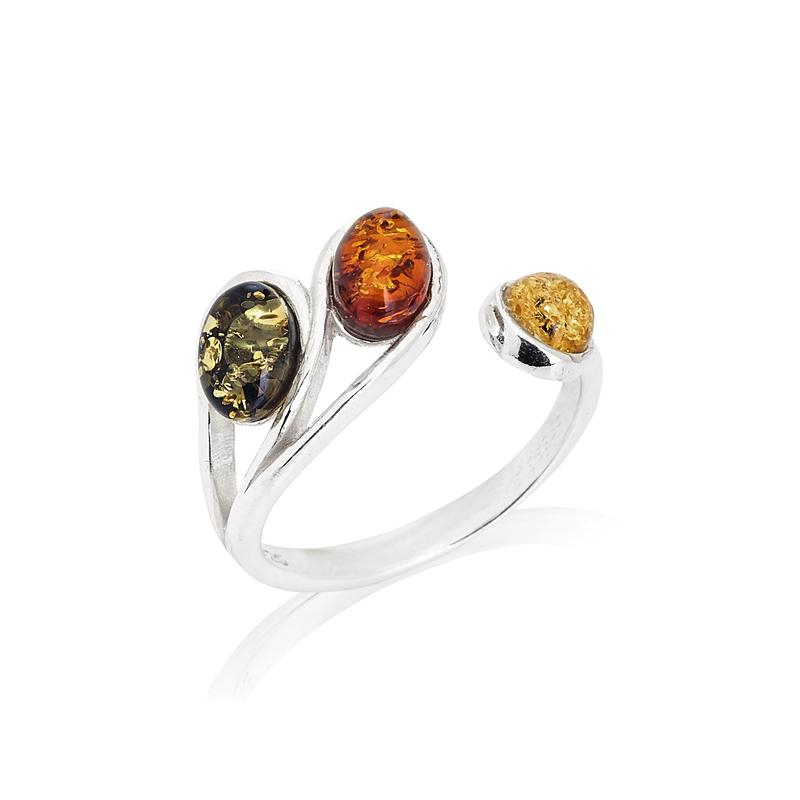 Anello ambra multicolore — per racchiudere i tuoi momenti
