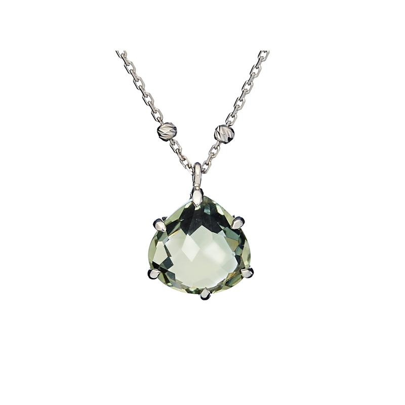 Collana ametista verde — per evocare il naturale