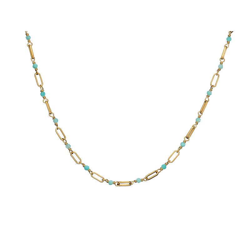 Collana amazzonite blu — per portare l'autenticità