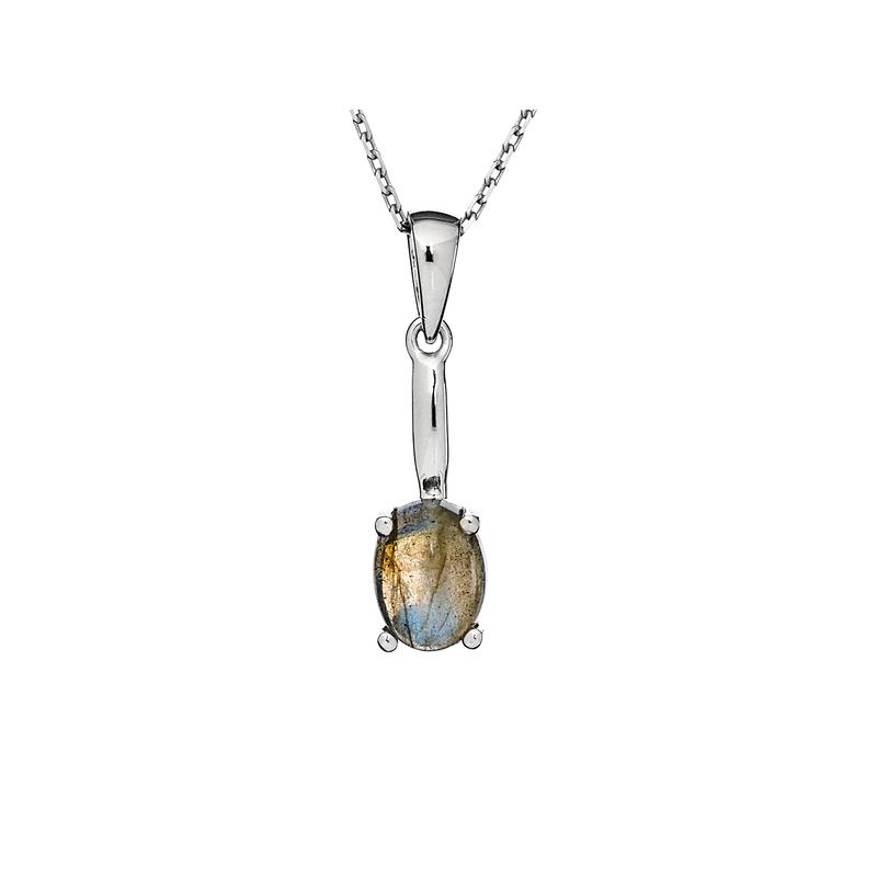 Ciondolo Labradorite — Sapore della Libertà