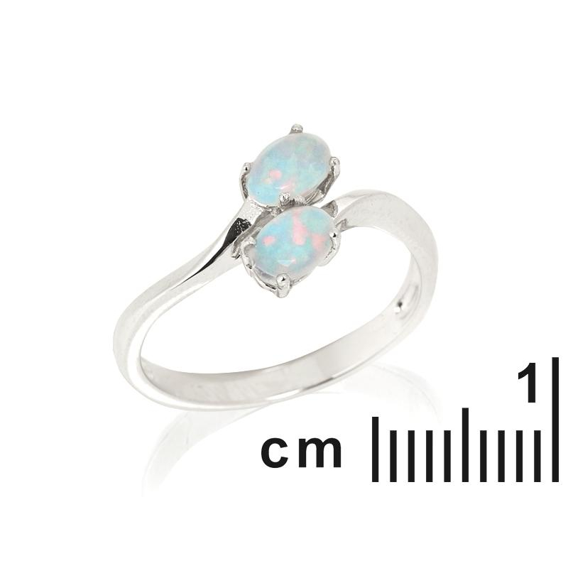 Anello opale bianco australiano — per preservare i tuoi sogni — foto 1