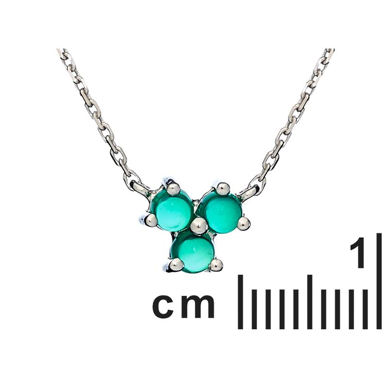 Collana Onice Verde — Per Portare Con Te Un'intenzione — foto 1