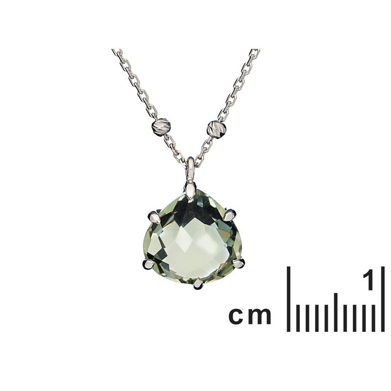 Collana ametista verde — per evocare il naturale — foto 1