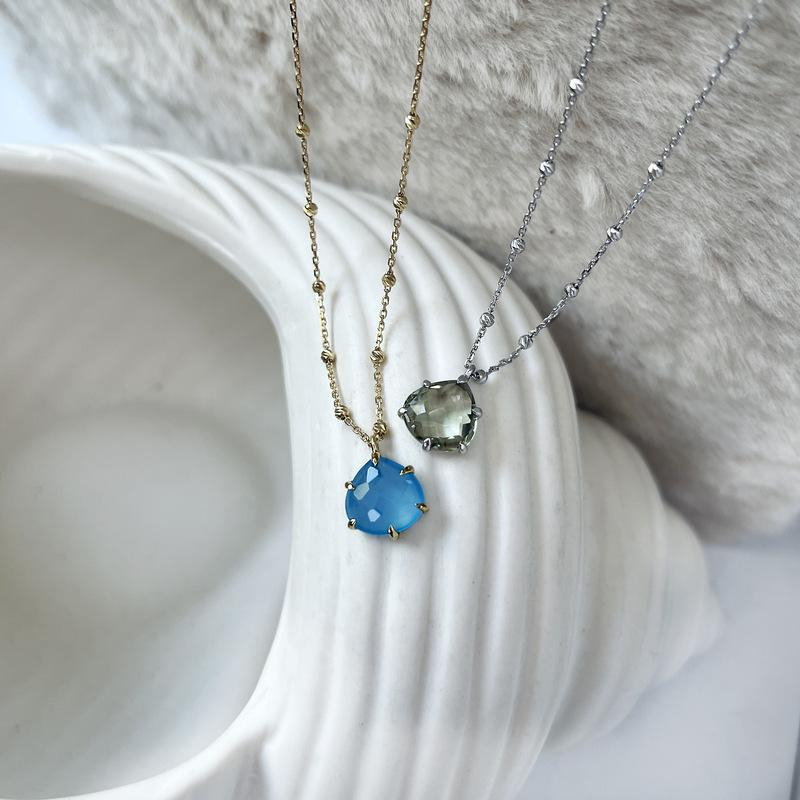 Collana ametista verde — per evocare il naturale — foto 2