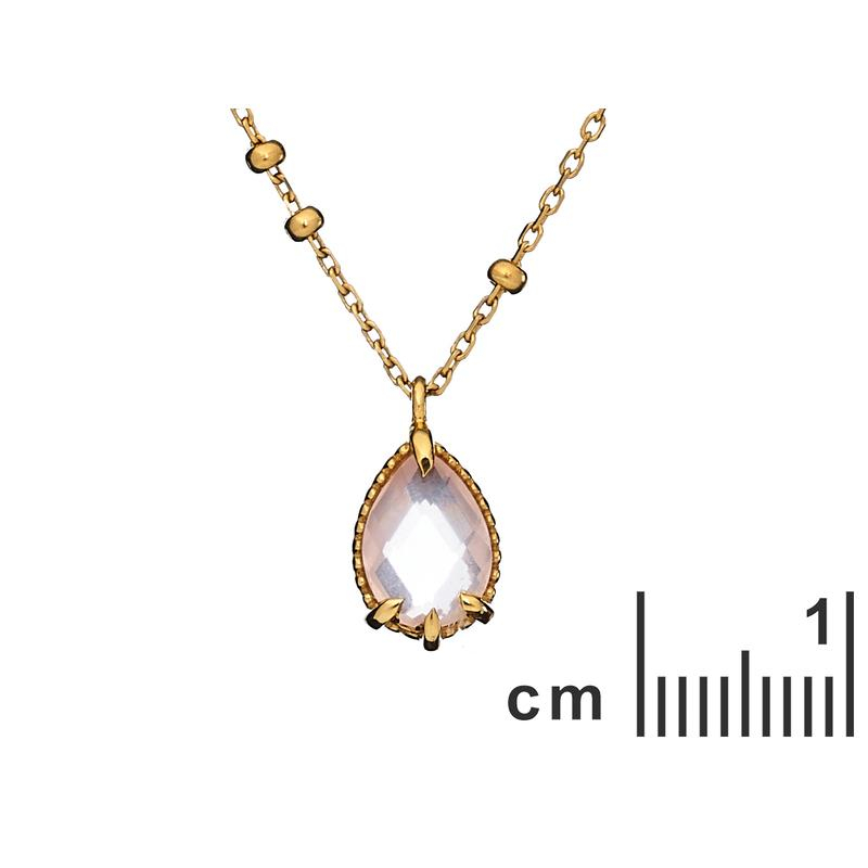 Collana Quarzo Rosa — per trasmettere爱你的感受 — foto 1