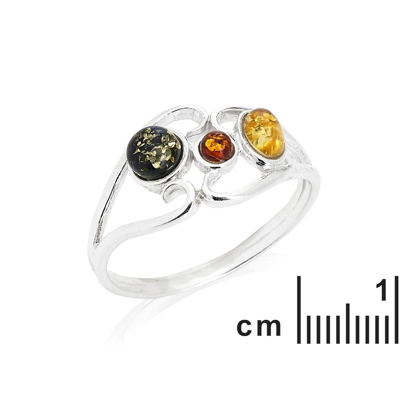 Anello ambra multicolore — per evocare ricordi erotici — foto 1