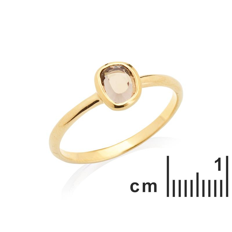 Anello in quarzo fumé — per evocare il mistero — foto 1