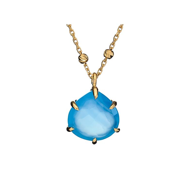 Collana calcedonia blu — per preserving l'essenza della tranquillità