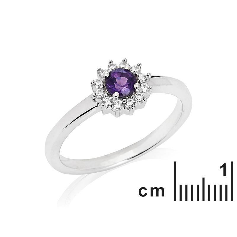 Anello ametista — per portare l'essenza del giorno — foto 1