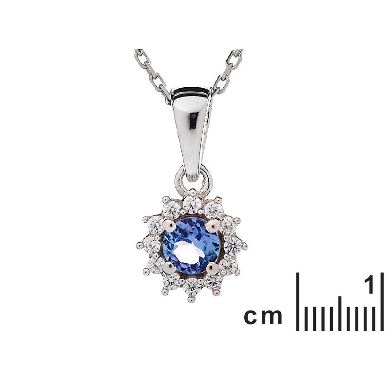 Ciondolo tanzanite blu — per racchiudere il cielo nel collo — foto 1