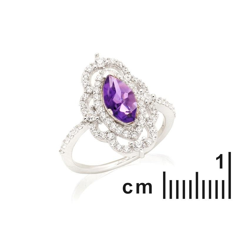 Anello ametista — per evocare l'intimità — foto 1