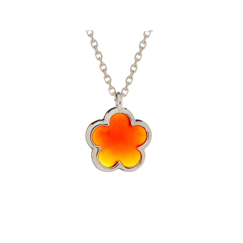 Collana Clover 5 — Onice rosata per portare con te un'intenzione