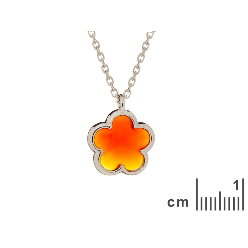 Collana Clover 5 — Onice rosata per portare con te un'intenzione — foto 1