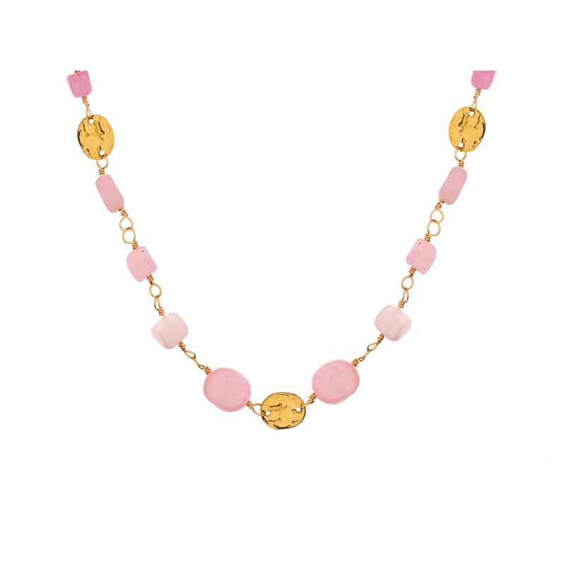 Collana Lepidolite Viola — Per Memoria Etenza