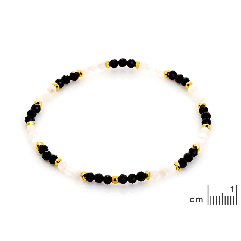 Bracciale Onice Multicolore — SIGNORE IL TUO STILE — foto 1