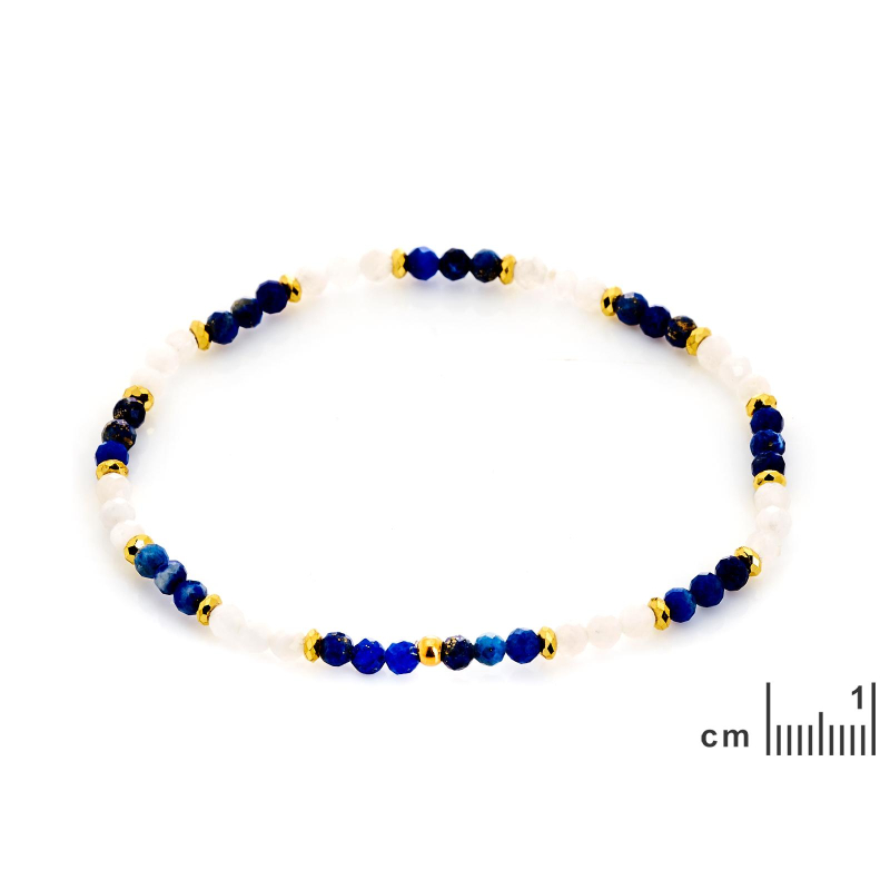 Bracciale lapislazzuli multicolore — per evocare l'eterna bellezza — foto 1