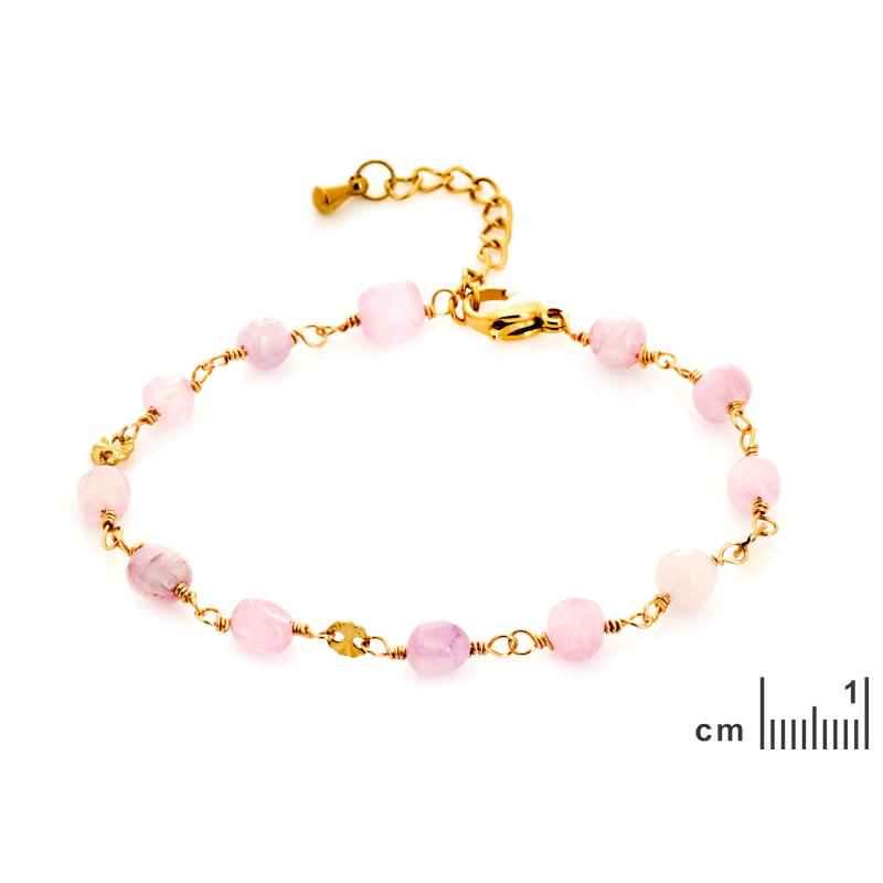 Bracciale Lepidolite Violacea — Per Portare Con Te un Intenzione — foto 1