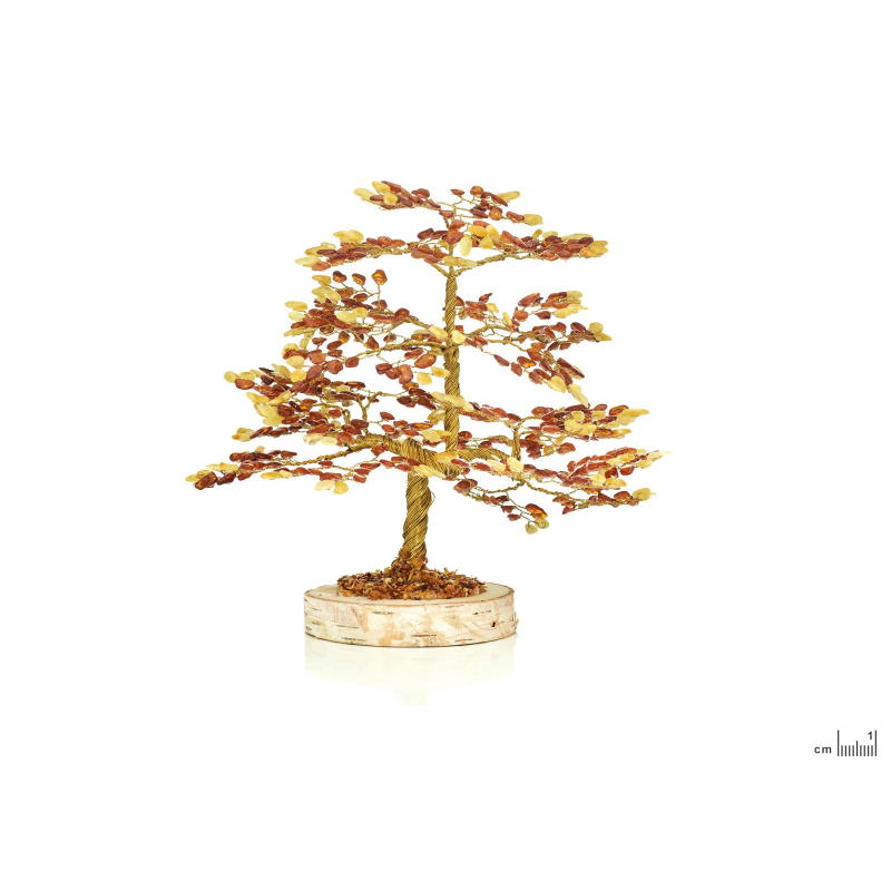 Albero dell'accoglienza in ambra, 24 cm — per un ingresso caldo e accogliente — foto 1