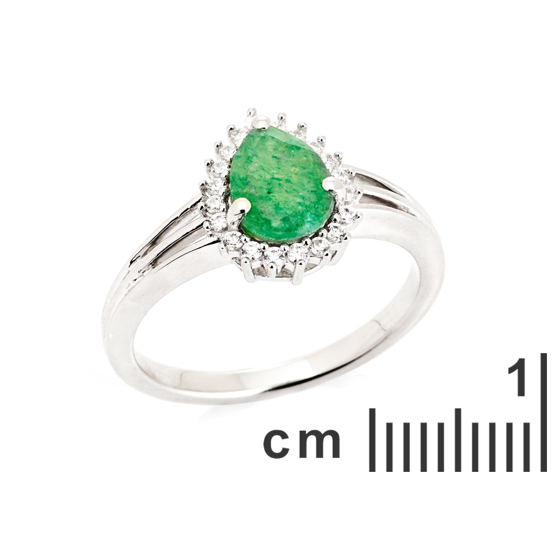 Anello avventurina verde — per evocare i tuoi viaggi — foto 1