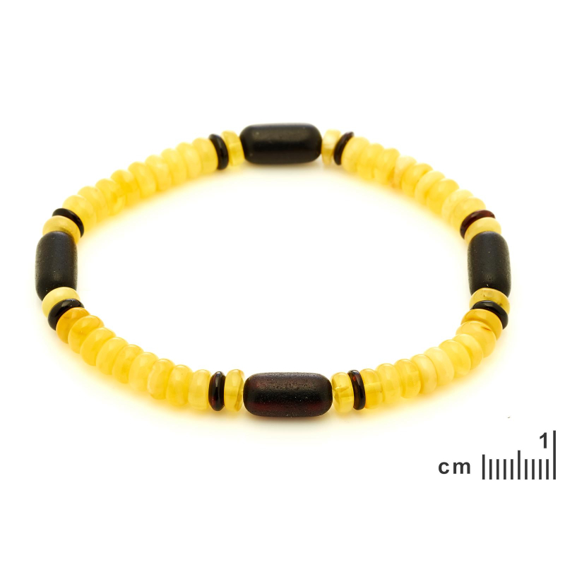 Bracciale ambra multicolore — per racchiudere i tuoi più bei ricordi — foto 1
