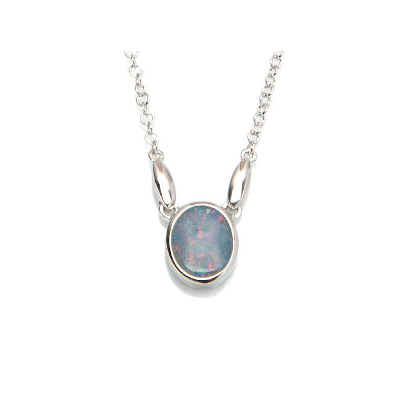 Collana opale blu — per portare l'eterna dolcezza