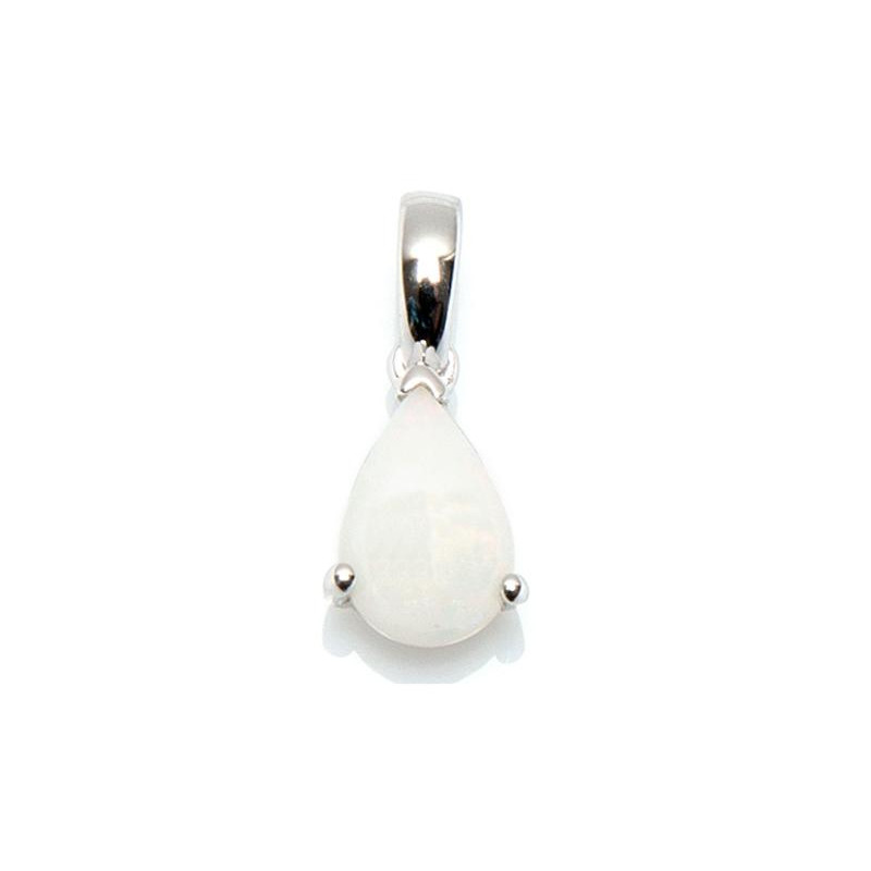 Pendente di opale bianco australian
