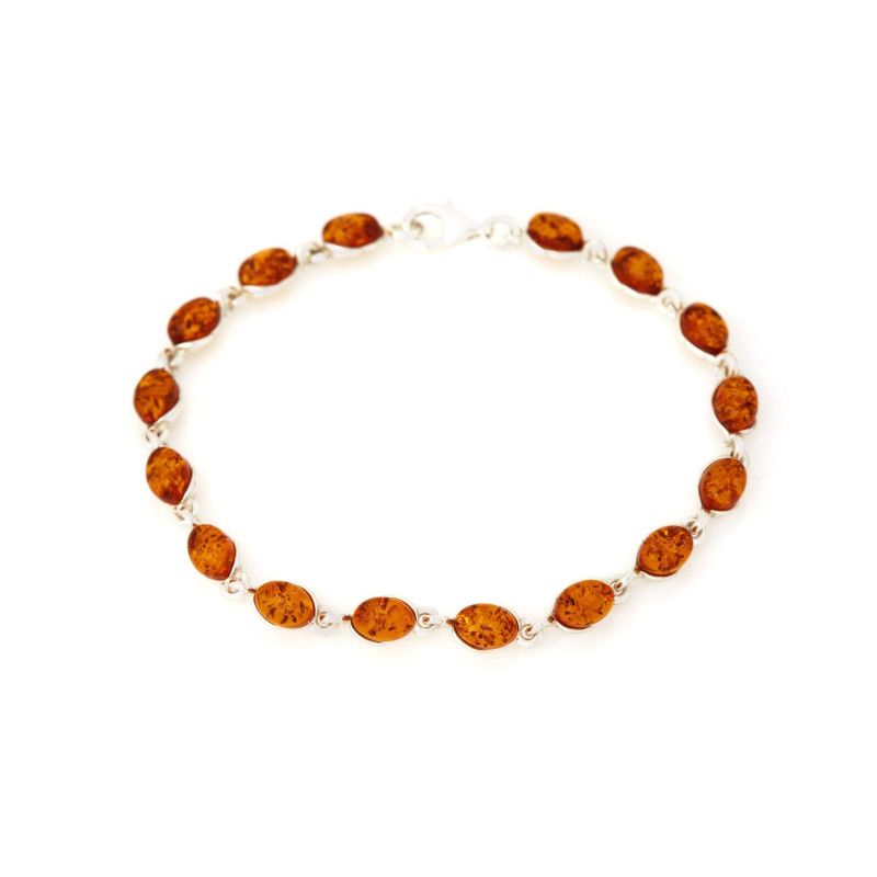 Bracciale ambra cognac — per racchiudere le tue storie