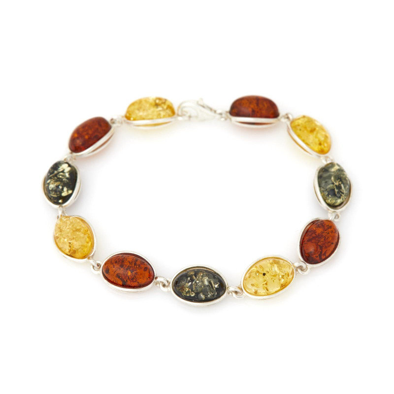 Bracciale ambra multicolore — per preservare i momenti
