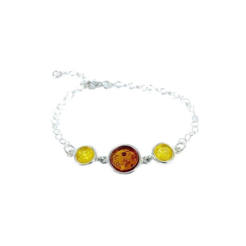 Bracciale ambra multicolore — per preservare i ricordi