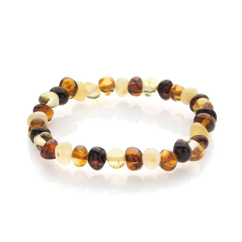 Bracciale ambra multicolore — per custodire i tuoi più bei ricordi