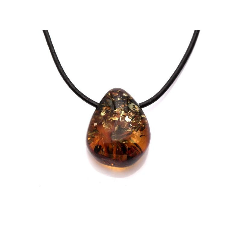 Collana ambra cognac — per conservare i ricordi