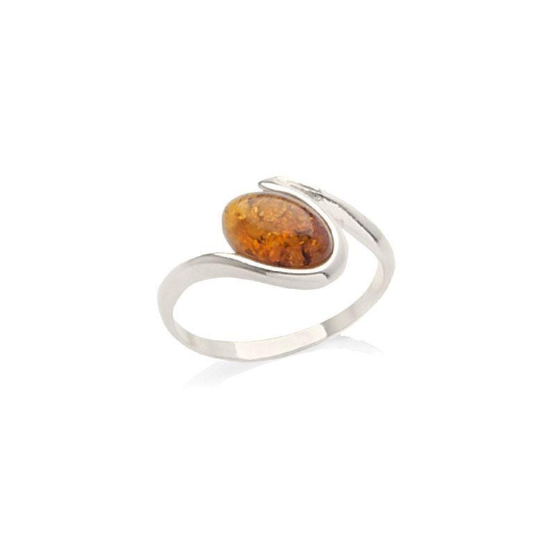 Anello ambra cognac — per legare i tuoi ricordi