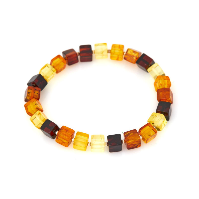 Bracciale ambra multicolore — per custodire i tuoi ricordi