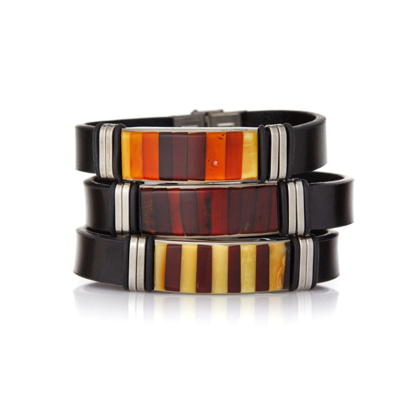 Bracciale ambra multicolore — per custodire preziosi ricordi
