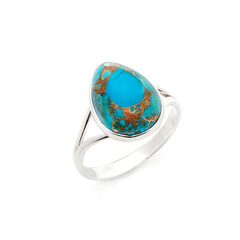 Anello turchese naturale — per evocare l'antica magia