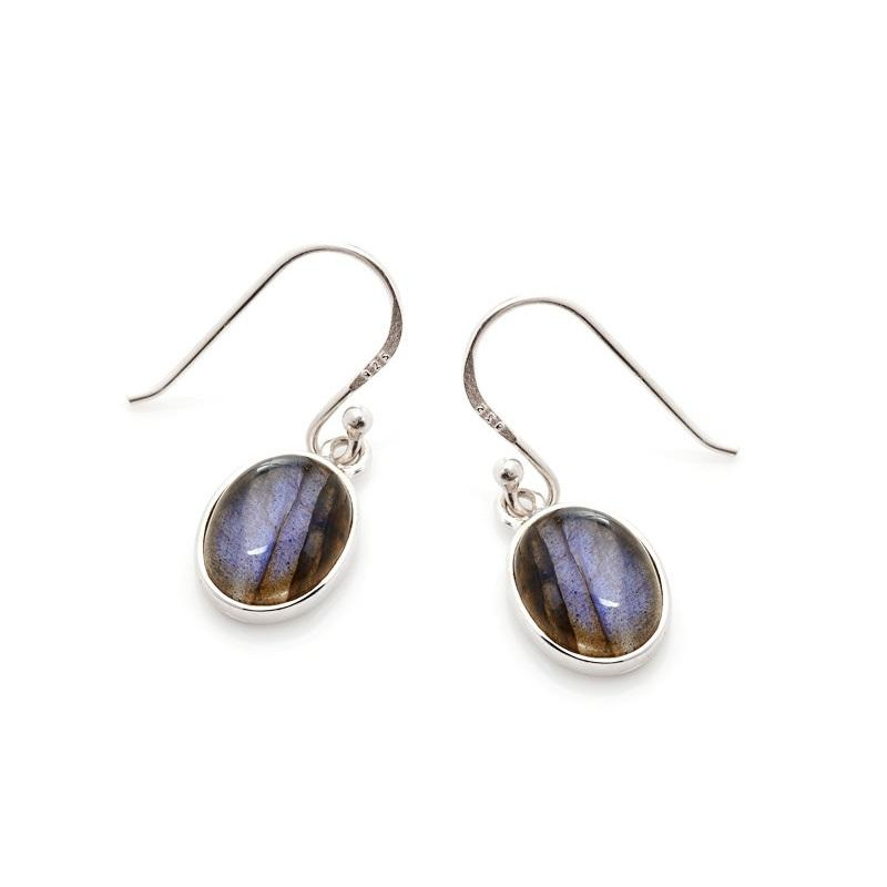 Orecchini labradorite multicolore — per portare con te l'essenza della natura