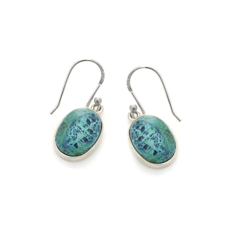 Orecchini Shattuckite Blu — Per evocare i tuoi sogni